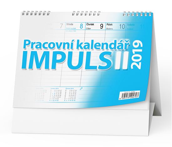 Obrázek z Kalendář stolní pracovní - Impuls II. / BSM2