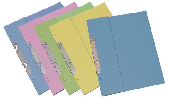 Obrázek z Rychlovazač A4 papírový RZP EKONOMY  -  modrá