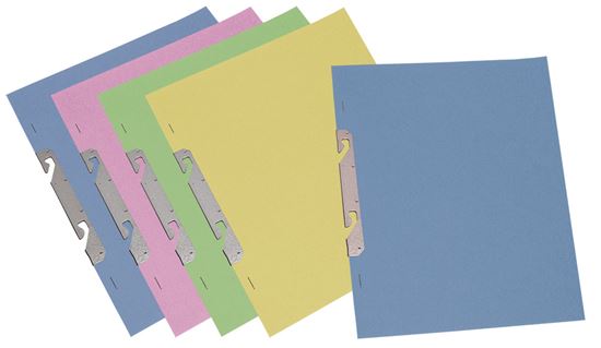 Obrázek z Rychlovazač A4 papírový RZC EKONOMY  -  modrá
