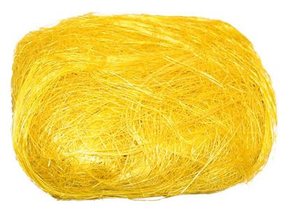 Obrázek Dekorační sisal - 30 g / žlutý