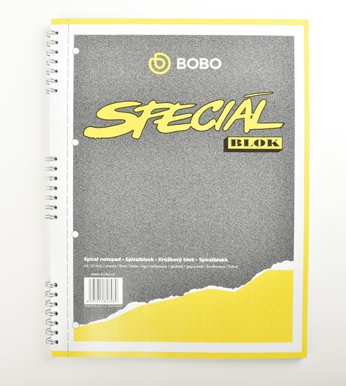 Obrázek z Blok BOBO speciál - A4 / tečkovaný