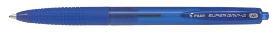 Obrázek z Kuličkové pero Pilot Super Grip-G transparentní - modrá