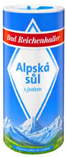 Obrázek z Sůl Alpská s jódem - 500 g