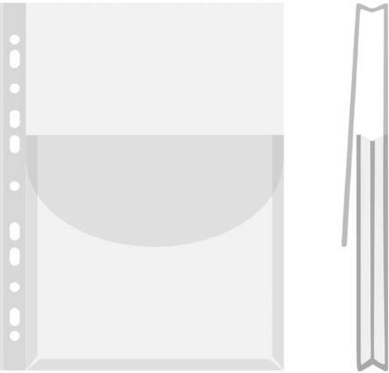 Obrázek z Závěsný obal A4 s rozšířenou kapacitou a klopou - A4 / 12 ks