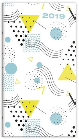 Obrázek z Diář kapesní LAMINO - čtrnáctidenní / design 6