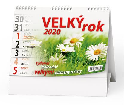 Obrázek Kalendář stolní Velký rok / BSF0