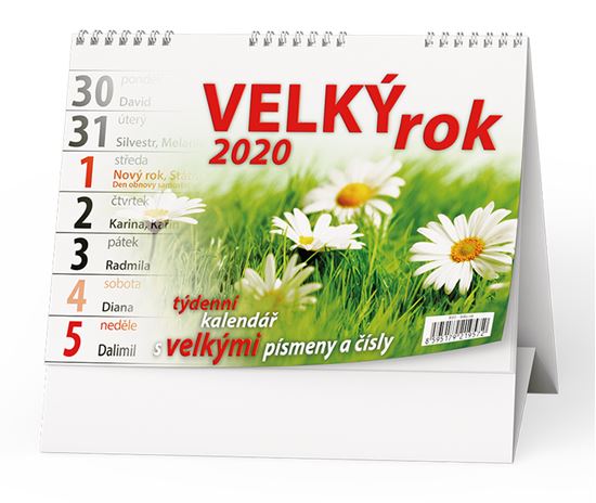 Obrázek z Kalendář stolní Velký rok / BSF0