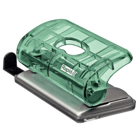 Obrázek z Rapid Colour´Ice FC5 mini kancelářský děrovač / ledově zelená