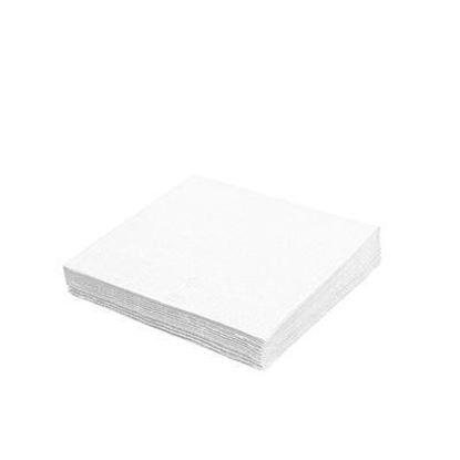 Obrázek Wimex papírové ubrousky koktejlové bílé 2-vrstvé 24 cm x 24 cm 250ks