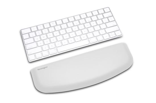 Obrázek z Opěrka zápěstí pro slim, kompaktní klávesnice ErgoSoft™ / šedá
