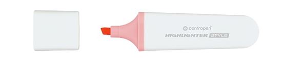 Obrázek z Zvýrazňovač Centropen Style Soft 6252/1 pastel růžová 10 ks