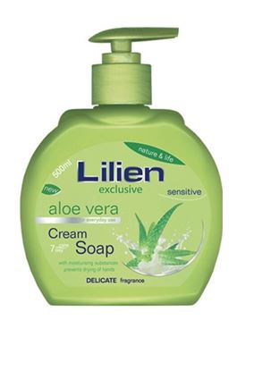 Obrázek Lilien tekuté mýdlo aloe vera 500 ml