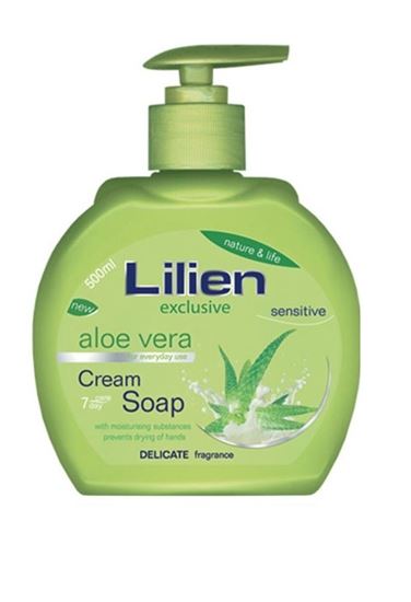 Obrázek z Lilien tekuté mýdlo aloe vera 500 ml