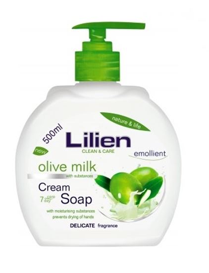 Obrázek z Lilien tekuté mýdlo olive 500 ml