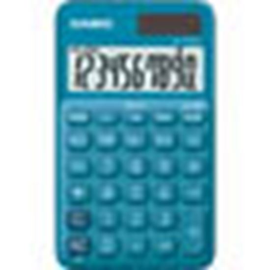 Obrázek z Casio SL 310 UC kapesní kalkulačka diplej 10 míst modrá