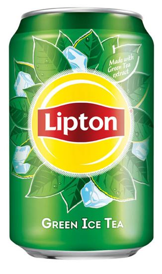 Obrázek z Lipton ledový čaj Ice Tea Green 0,33 l plech