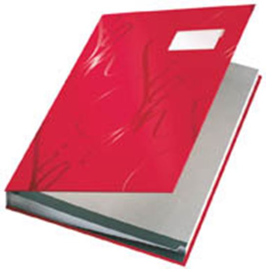 Obrázek z Designová podpisová kniha - červená