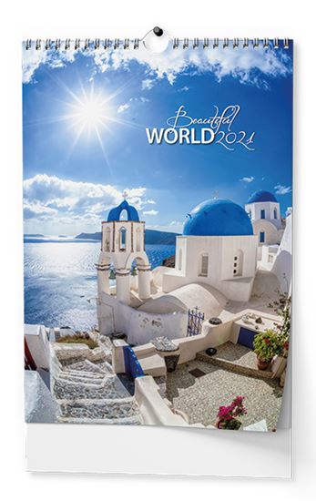Obrázek z Kalendář nástěnný Beautiful World / BNF6