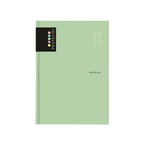 Obrázek z Diář PASTELINi - A5 / denní / zelená