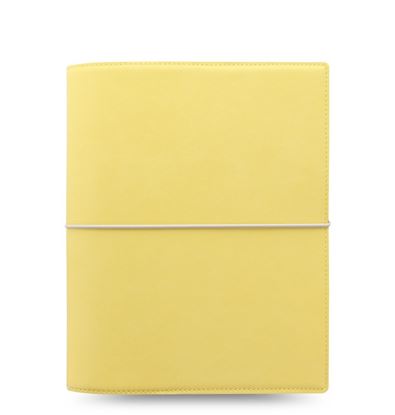 Obrázek Filofax Domino Soft A5 týdenní pastelová žlutá