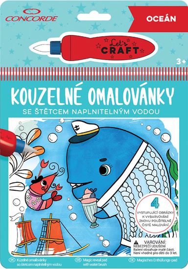 Obrázek z Kouzelné omalovánky - Oceán