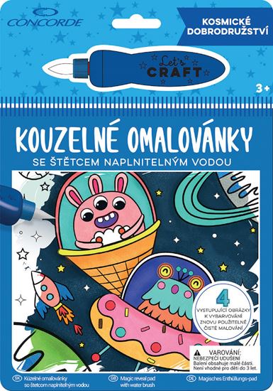 Obrázek z Kouzelné omalovánky - Kosmické dobrodružství