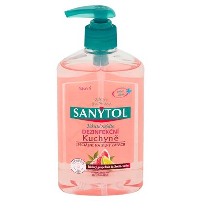 Obrázek Mýdlo dezinfekční Sanytol - kuchyně / 250 ml