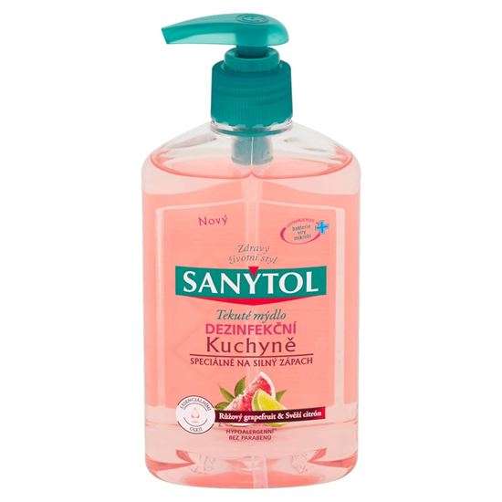 Obrázek z Mýdlo dezinfekční Sanytol - kuchyně / 250 ml