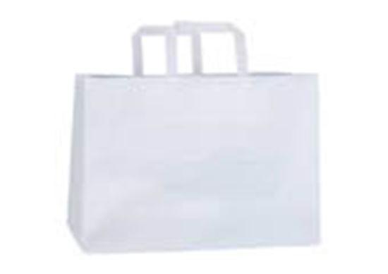 Obrázek z Papírové tašky bílé na menuboxy