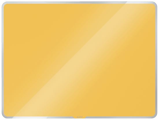 Obrázek z Tabule magnetická skleněná Leitz COSY - 60 x 40 cm / teplá žlutá