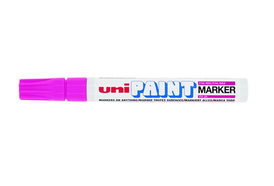 Obrázek z Popisovač UNI PAINT PX-20 lakový Medium růžový