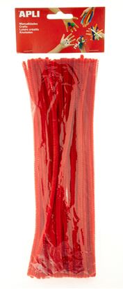 Obrázek Modelovací drátky APLI červené / 30 cm / 50 ks