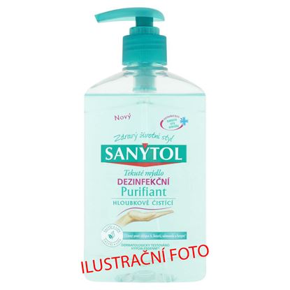 Obrázek Mýdlo dezinfekční Sanytol - čistící / 250 ml