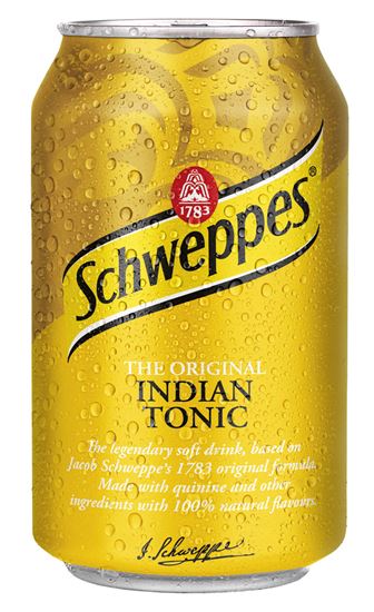 Obrázek z Nápoje plech - Schweppes Tonic / 0,33 l