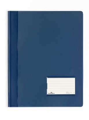 Obrázek Rychlovazač A4 plastový Durable Duralux - modrá