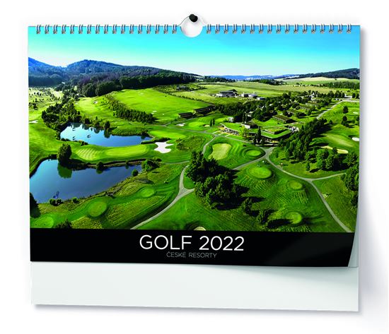 Obrázek z Kalendář nástěnný Golf / BNS3