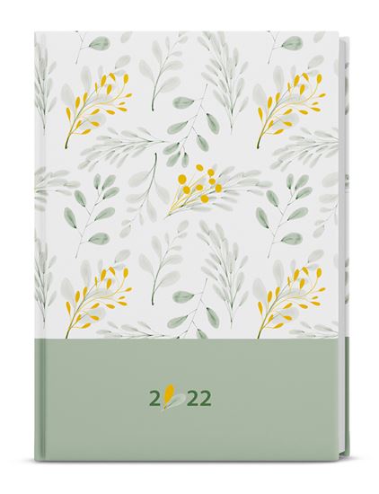 Obrázek z Diář LAMINO - B6 / denní / máky