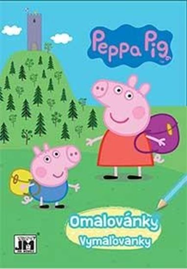 Obrázek z Omalovánky A5+ - Prasátko Peppa výlet