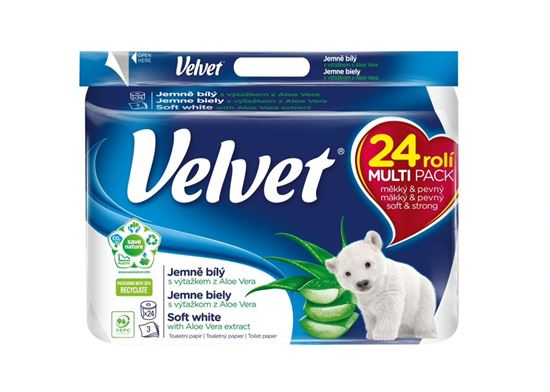 Obrázek z Toaletní papír Velvet - 24 rolí