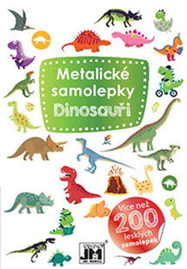 Obrázek z Samolepky metalické - Dinosauři