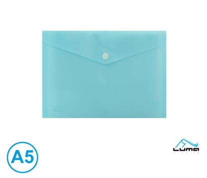 Obrázek Spisové desky s drukem LUMA - A5 / pastelová modrá