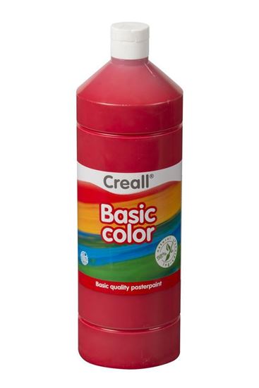 Obrázek z Temperová barva Creall - 1000 ml / červená