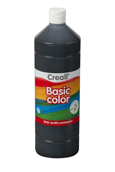 Obrázek z Temperová barva Creall - 1000 ml / černá
