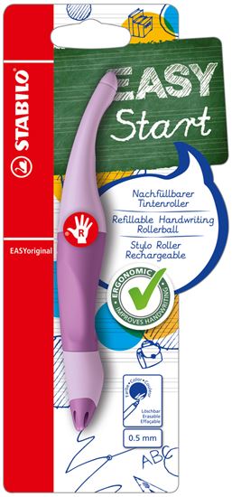 Obrázek z Inkoustový roller STABILO® EASY Original PASTEL - pro praváky / fialová