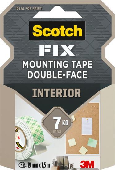 Obrázek z Montážní pásky oboustranné Scotch Fixing Line - 19 mm x 1,5 m vnitřní
