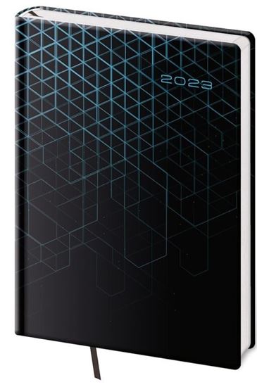 Obrázek z Diář VARIO - A5 / denní / black