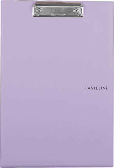 Obrázek z Podložka A4 s klipem PASTELINI - fialová