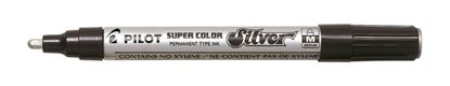 Obrázek Popisovač Pilot Super Color - stříbrná / M / 2 mm