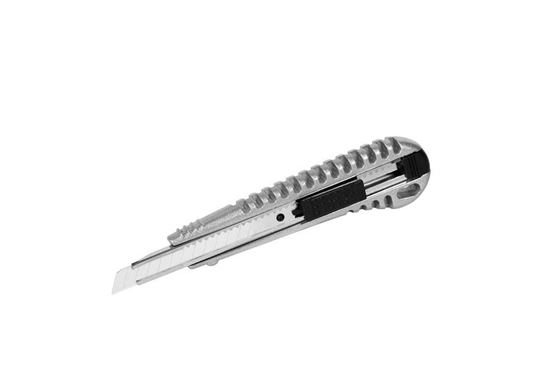 Obrázek z Odlamovací nůž kovový s vodící lištou - nůž malý