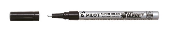 Obrázek z Popisovač Pilot Super Color - stříbrná / F / 1 mm